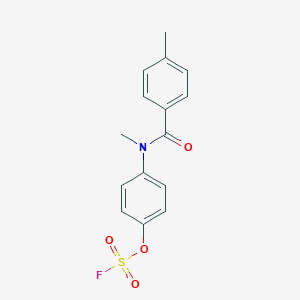 1-[(4-Fluorosulfonyloxyphenyl)-methylcarbamoyl]-4-methylbenzene