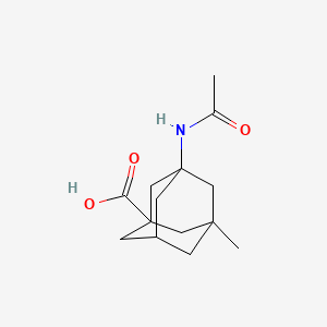 3-Acetamido-5-methyladamantane-1-carboxylic acid