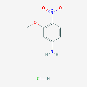 molecular formula C7H9ClN2O3 B2691419 3-Methoxy-4-nitroaniline hydrochloride CAS No. 944736-37-2