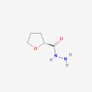 molecular formula C5H10N2O2 B2691456 (2R)-oxolane-2-carbohydrazide CAS No. 1399181-79-3