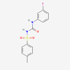 1-(3-Fluorophenyl)-3-((4-methylphenyl)sulfonyl)urea