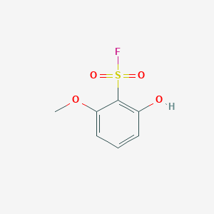 2-Hydroxy-6-methoxybenzene-1-sulfonyl fluoride