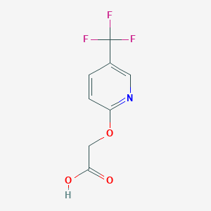 2-[5-(Trifluoromethyl)pyridin-2-yl]oxyacetic acid