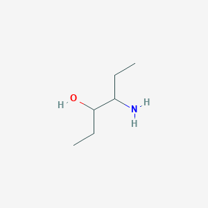 molecular formula C6H15NO B2691604 4-Aminohexan-3-ol CAS No. 40818-63-1