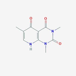 molecular formula C10H11N3O3 B2691631 5-羟基-1,3,6-三甲基吡啶并[2,3-d]嘧啶-2,4(1H,3H)-二酮 CAS No. 1105195-80-9
