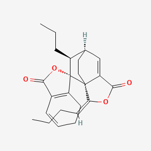 molecular formula C24H28O4 B2691686 Angeolide CAS No. 81957-73-5
