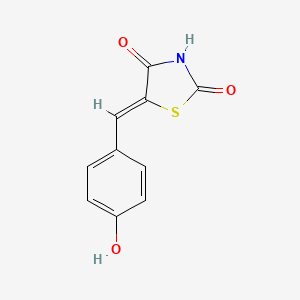 (5Z)-5-[(4-hydroxyphenyl)methylidene]-1,3-thiazolidine-2,4-dione