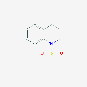 molecular formula C10H13NO2S B2691797 1-methanesulfonyl-1,2,3,4-tetrahydroquinoline CAS No. 71173-39-2