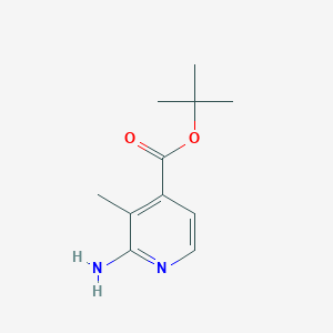 molecular formula C11H16N2O2 B2691848 tert-Butyl 2-amino-3-methylisonicotinate CAS No. 2248349-22-4