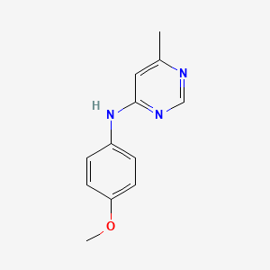 N-(4-methoxyphenyl)-6-methylpyrimidin-4-amine