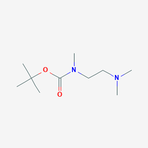 molecular formula C10H22N2O2 B2691912 tert-butyl N-[2-(dimethylamino)ethyl]-N-methylcarbamate CAS No. 341551-61-9