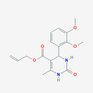 Allyl 4-(2,3-dimethoxyphenyl)-6-methyl-2-oxo-1,2,3,4-tetrahydropyrimidine-5-carboxylate