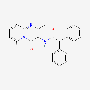 N-(2,6-dimethyl-4-oxo-4H-pyrido[1,2-a]pyrimidin-3-yl)-2,2-diphenylacetamide