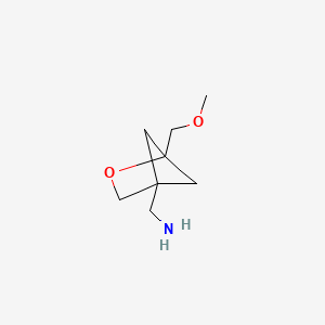 [1-(Methoxymethyl)-2-oxabicyclo[2.1.1]hexan-4-yl]methanamine