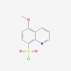 B2692166 5-Methoxyquinoline-8-sulfonyl chloride CAS No. 881005-38-5