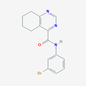 molecular formula C15H14BrN3O B2692182 N-(3-Bromophenyl)-5,6,7,8-tetrahydroquinazoline-4-carboxamide CAS No. 2415469-28-0