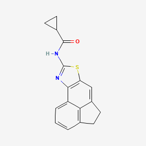 N-(4,5-dihydroacenaphtho[5,4-d]thiazol-8-yl)cyclopropanecarboxamide