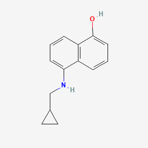 5-(Cyclopropylmethylamino)naphthalen-1-ol