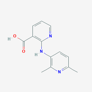 2-[(2,6-Dimethylpyridin-3-yl)amino]pyridine-3-carboxylic acid