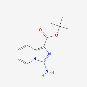 Tert-butyl 3-aminoimidazo[1,5-a]pyridine-1-carboxylate