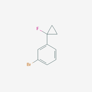 1-Bromo-3-(1-fluorocyclopropyl)benzene