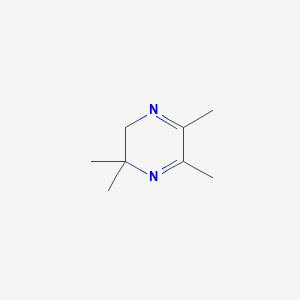 molecular formula C8H14N2 B2692336 2,2,5,6-Tetramethyl-2,3-dihydropyrazine CAS No. 31839-61-9