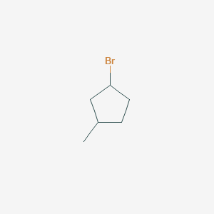 molecular formula C6H11Br B2692547 1-Bromo-3-methylcyclopentane CAS No. 58794-26-6