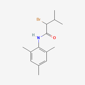 2-bromo-3-methyl-N-(2,4,6-trimethylphenyl)butanamide