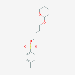 molecular formula C16H24O5S B2692896 4-Thp-butyltosylate CAS No. 97499-73-5