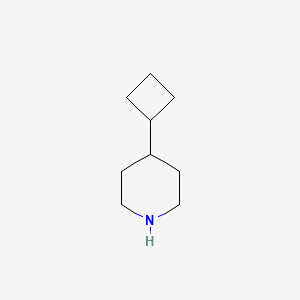 molecular formula C9H17N B2692904 4-Cyclobutylpiperidine CAS No. 1081514-03-5