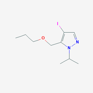 4-iodo-1-isopropyl-5-(propoxymethyl)-1H-pyrazole