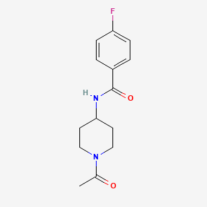 molecular formula C15H18FNO2 B2693539 FK962 CAS No. 283167-06-6