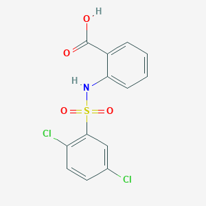2-(2,5-Dichlorobenzenesulfonamido)benzoic acid