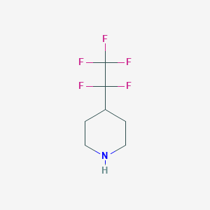 4-(1,1,2,2,2-Pentafluoroethyl)piperidine