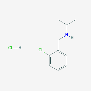 B2693840 N-(2-Chlorobenzyl)-2-propanamine hydrochloride CAS No. 103275-31-6; 46054-87-9
