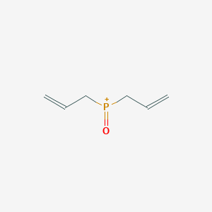 molecular formula C6H11OP B2693877 Oxo-bis(prop-2-enyl)phosphanium CAS No. 107265-01-0