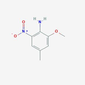 molecular formula C8H10N2O3 B2693898 2-Methoxy-4-methyl-6-nitroaniline CAS No. 1807057-07-3