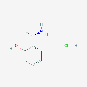 (S)-2-(1-Aminopropyl)phenol hydrochloride