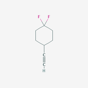 4-Ethynyl-1,1-difluorocyclohexane