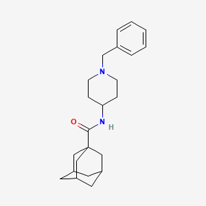 N-(1-benzylpiperidin-4-yl)adamantane-1-carboxamide