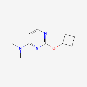 2-cyclobutoxy-N,N-dimethylpyrimidin-4-amine