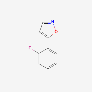 B2694005 5-(2-Fluorophenyl)isoxazole CAS No. 138716-36-6; 387358-55-6