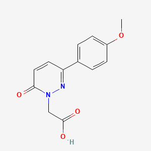 2-(3-(4-methoxyphenyl)-6-oxopyridazin-1(6H)-yl)acetic acid