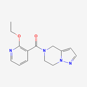 (6,7-dihydropyrazolo[1,5-a]pyrazin-5(4H)-yl)(2-ethoxypyridin-3-yl)methanone