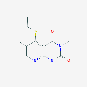 5-(ethylthio)-1,3,6-trimethylpyrido[2,3-d]pyrimidine-2,4(1H,3H)-dione