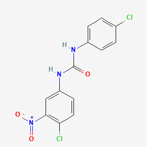 3-(4-Chloro-3-nitrophenyl)-1-(4-chlorophenyl)urea