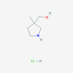 (3-Methylpyrrolidin-3-yl)methanol hydrochloride