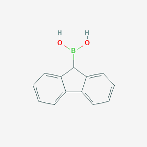 molecular formula C13H11BO2 B026942 9H-Fluoren-9-ylboronic acid CAS No. 100374-79-6