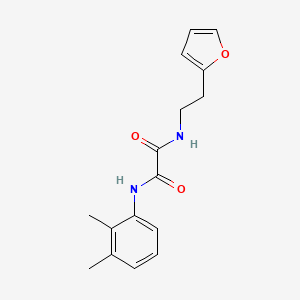 molecular formula C16H18N2O3 B2694271 N1-(2,3-dimethylphenyl)-N2-(2-(furan-2-yl)ethyl)oxalamide CAS No. 898374-68-0