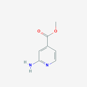 molecular formula C7H8N2O2 B026944 Methyl 2-aminoisonicotinate CAS No. 6937-03-7